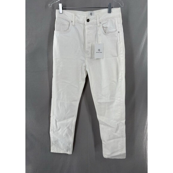 Anine Bing Jeans sz 29 Sonya High Rise Ankle Slim Cotton Button Fly NWT READ* - Picture 1 of 15
